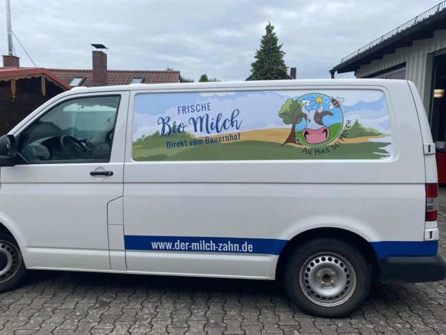 VW T6, Bus, beklebt, foliert