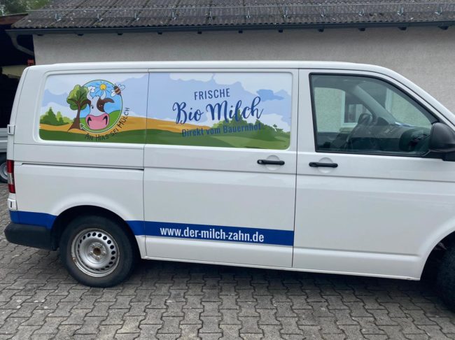 VW T6, Bus, beklebt, foliert