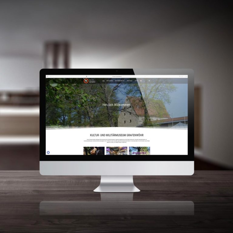 Webseite Homepage Museum Grafenwöhr