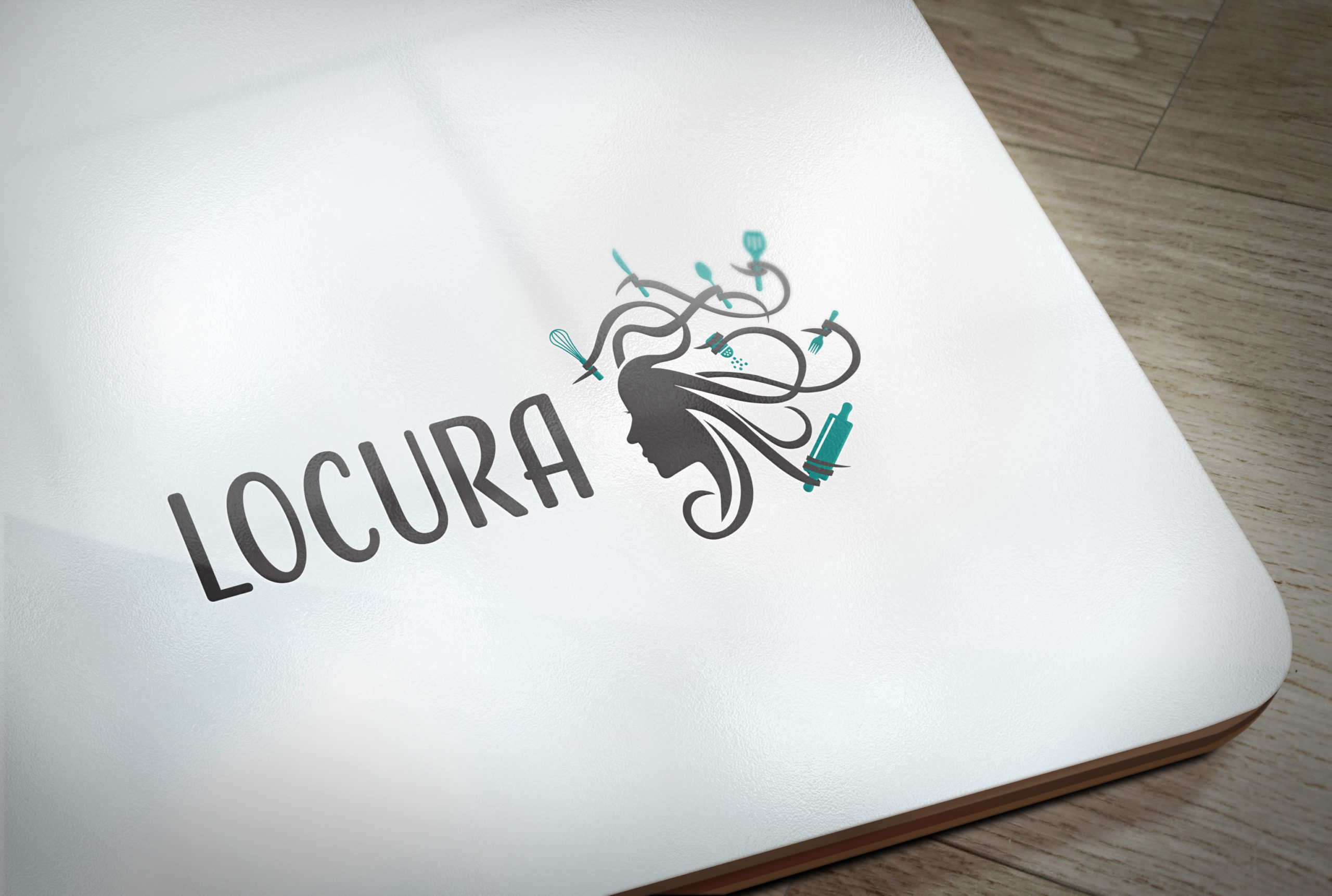 Logo, Locura, design, Restaurant, Bistro, Weiden, Oberpfalz
