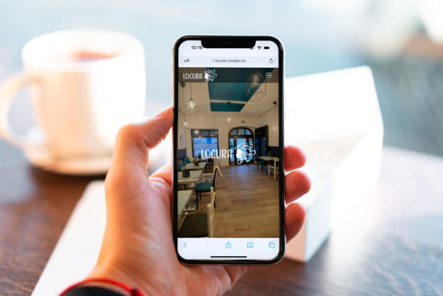 Webseite, Homepage, Menü, Restaurant, Mobile, responsive, Mittagsmenü