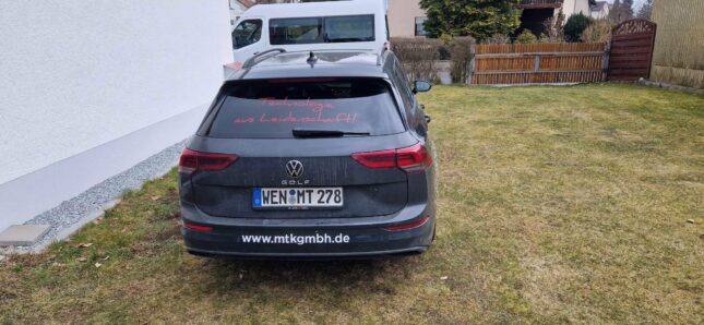 Fahrzeugbeklebung, Wrap, Golf, Golf Kombi, Belebung, beklebt, Auto, VW