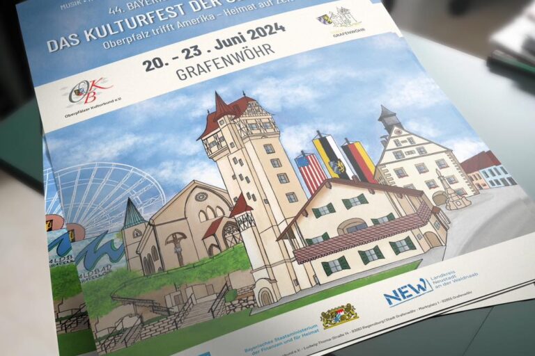 Nordgautag, Plakat, Werbung, Grafenwöhr, Malwettbewerb