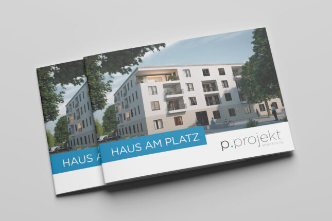 Expose für Immobilienfirma, Baufirma, Broschüre, exklusiv, Benker, Marktredwitz