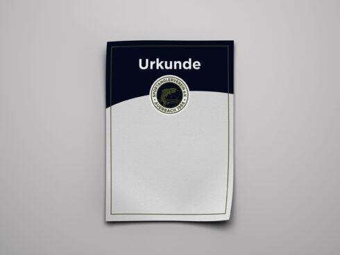 Urkundenvorlage zum selbst bedrucken