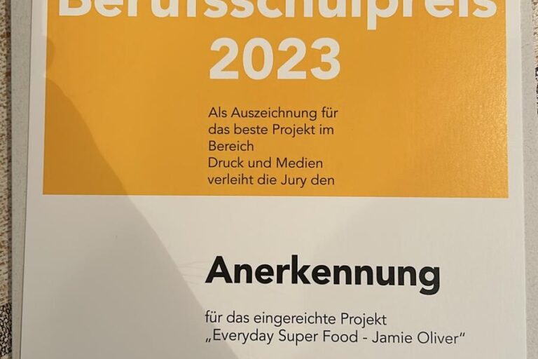Berufsschulpreis für Auszubildende