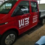 Fahrzeug mit neuer Beklebung Wilhelm Bauer Erbendorf