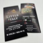 Speisekarte zum Mitnehmen Little Italy in Brand, Flyer