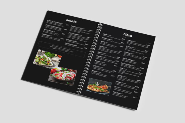 Speisekarte Little Italy in Brand