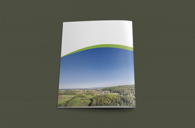 Gestaltung einer Broschüre für das Oberpfälzer Hügelland