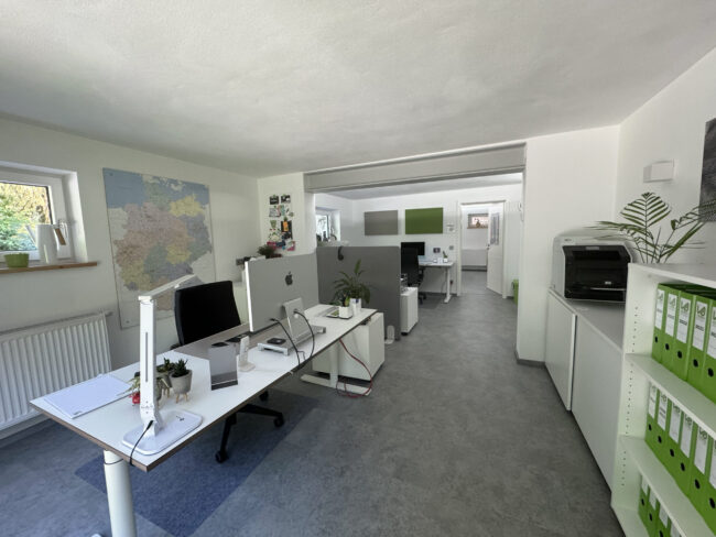 Blick in dir Büroräume der Werbeagentur VERESdesign aus Grafenwöhr