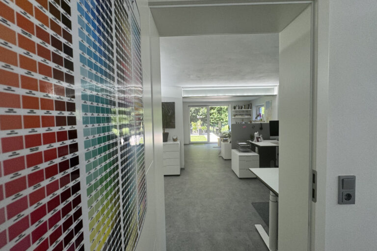 Blick in dir Büroräume der Werbeagentur VERESdesign aus Grafenwöhr