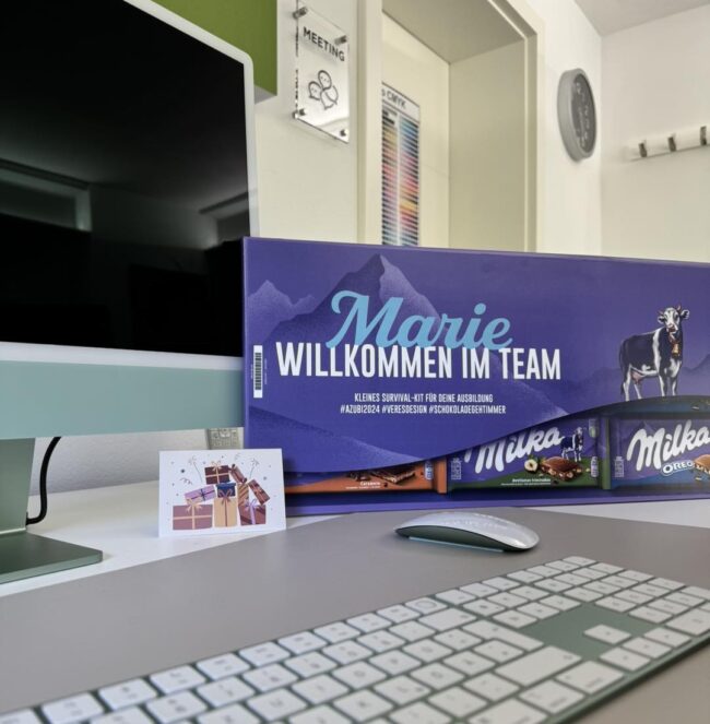 Geschenk zum Ausbildungsstart