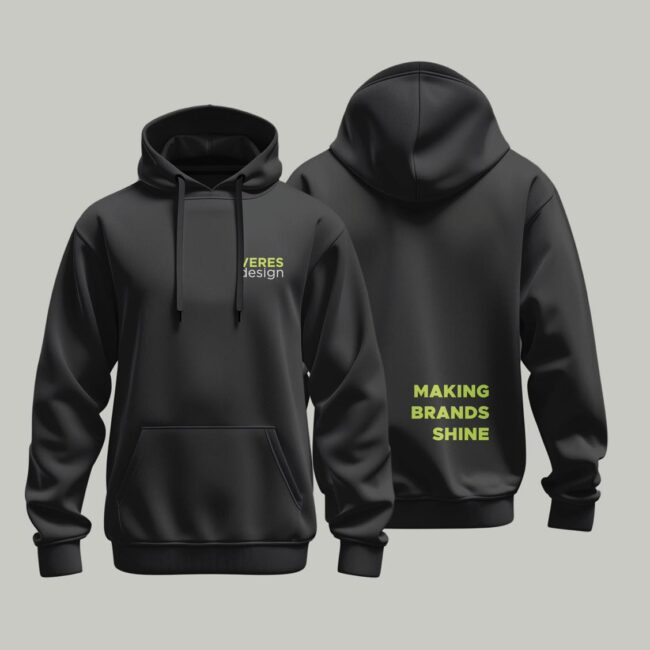 Hoodies mit dem Spruch "Making Brands shine" unserer Werbeagentur