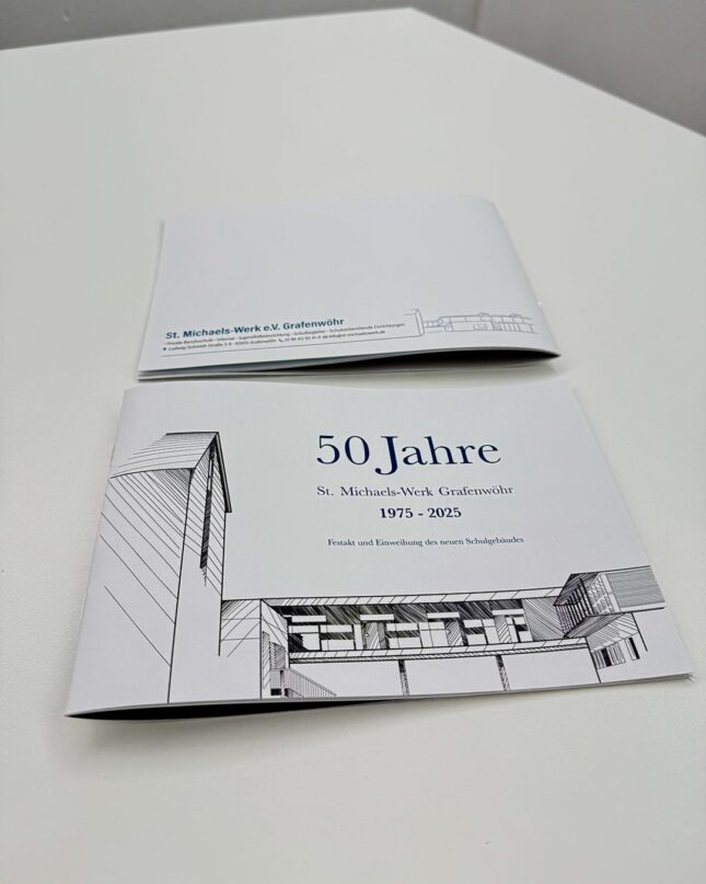 Ansicht der Broschüre des St. Michaels-Werk in Grafenwöhr