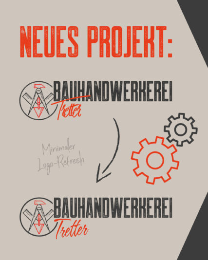 Social Media Post / Kampagne für die Bauhandwerkerei Tretter