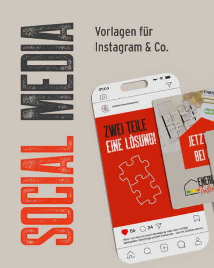 Social Media Post / Kampagne für die Bauhandwerkerei Tretter