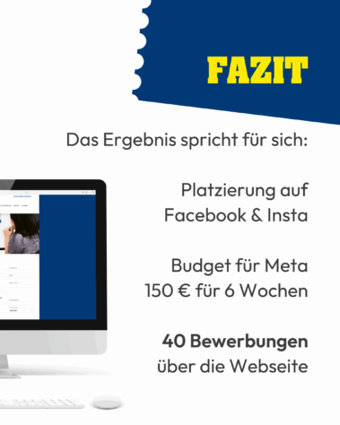 Social Media Post und Recruiting Kampagne für okticket