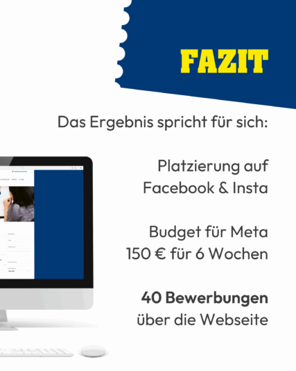 Social Media Post und Recruiting Kampagne für okticket