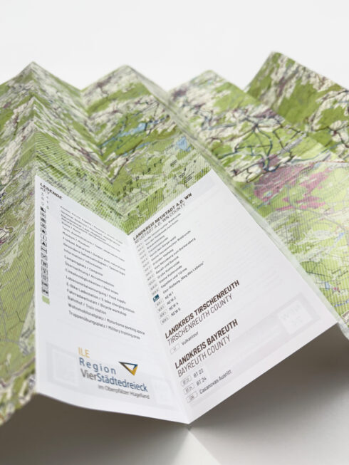 Bild der Legende zur Beschreibung der Landkarte