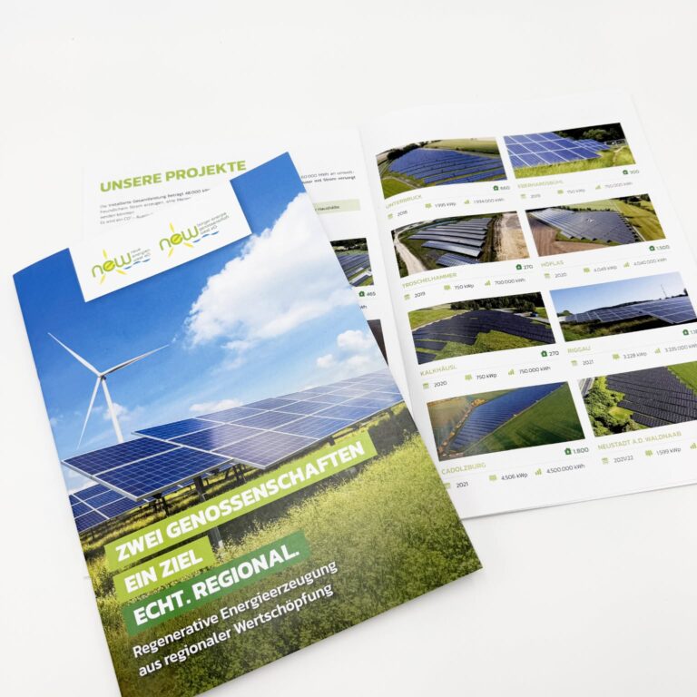 Imagebroschüre Neue Energien West eG, Grafenwöhr