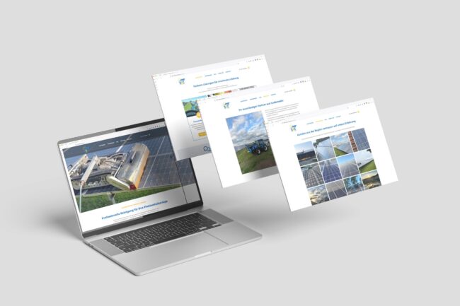 Webseite von Solar Easy Clean aus Grafenwöhr
