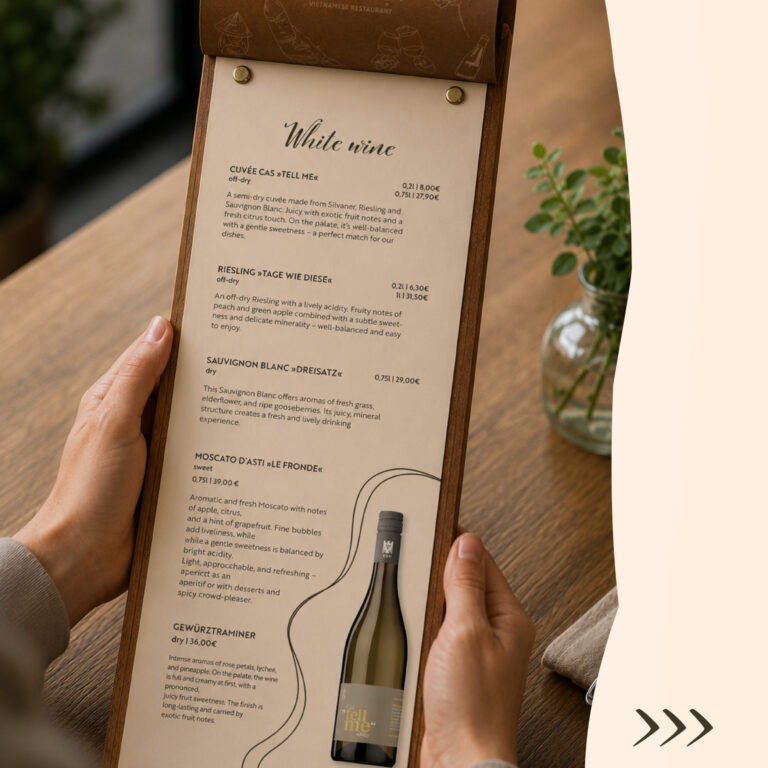Neue Weinkarte Pho Viet Grafenwöhr